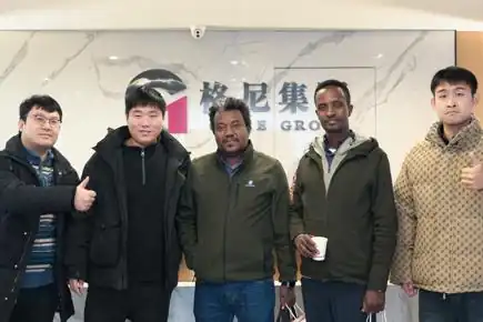 Ethiopian Client Visits GNEE to Discuss P355N Hot Rolled Steel Plate Procurement and Strategic Cooperation