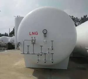 Vacuum degree of LNG storage tank